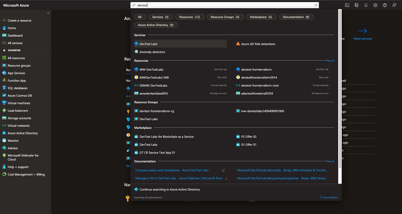 DevTest Labs